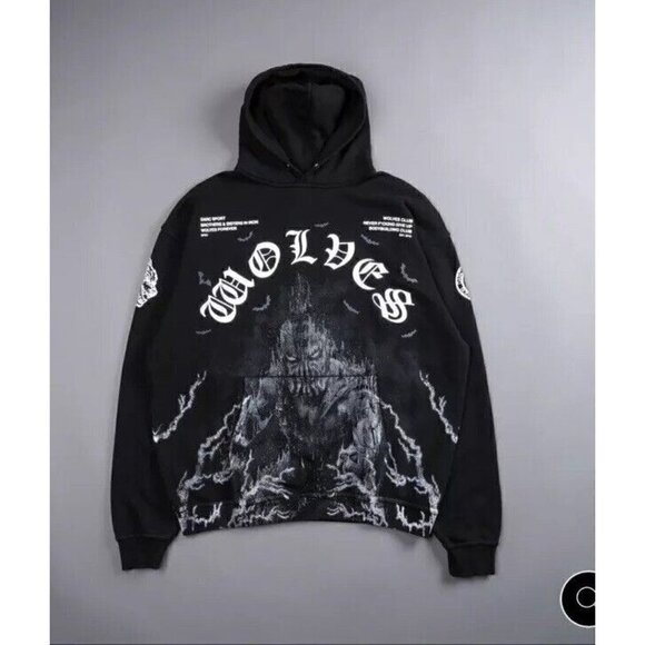 Darc Sport Bane Energy Pierce Hoodie Black Large XL X-Large RARE Sold Out Batman - Picture 1 of 3